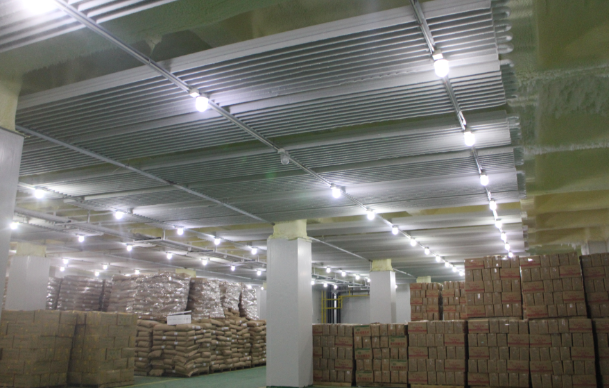 安裝2000平食品水產品冷凍庫費用，水產品冷凍庫造價